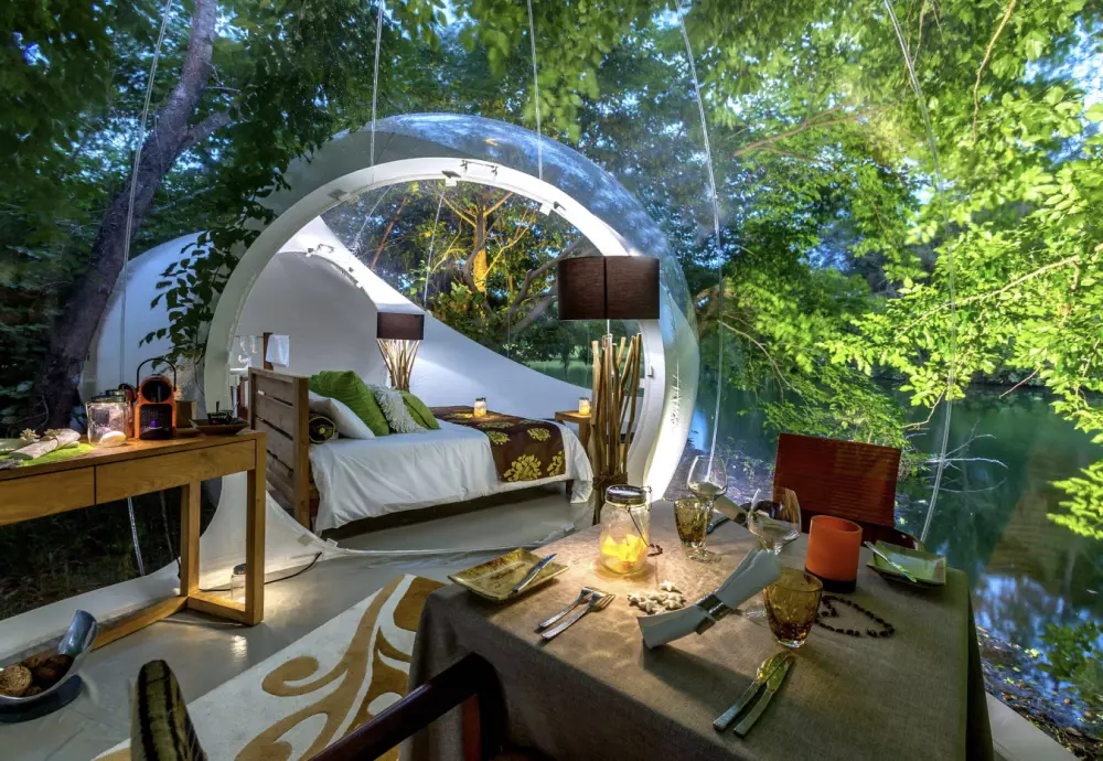 best outdoor camping bubble tent